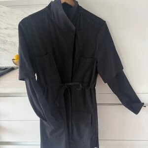 Neville Wisdom Original Design Black Wrap Jacket Tunic Small Avant Garde Designe